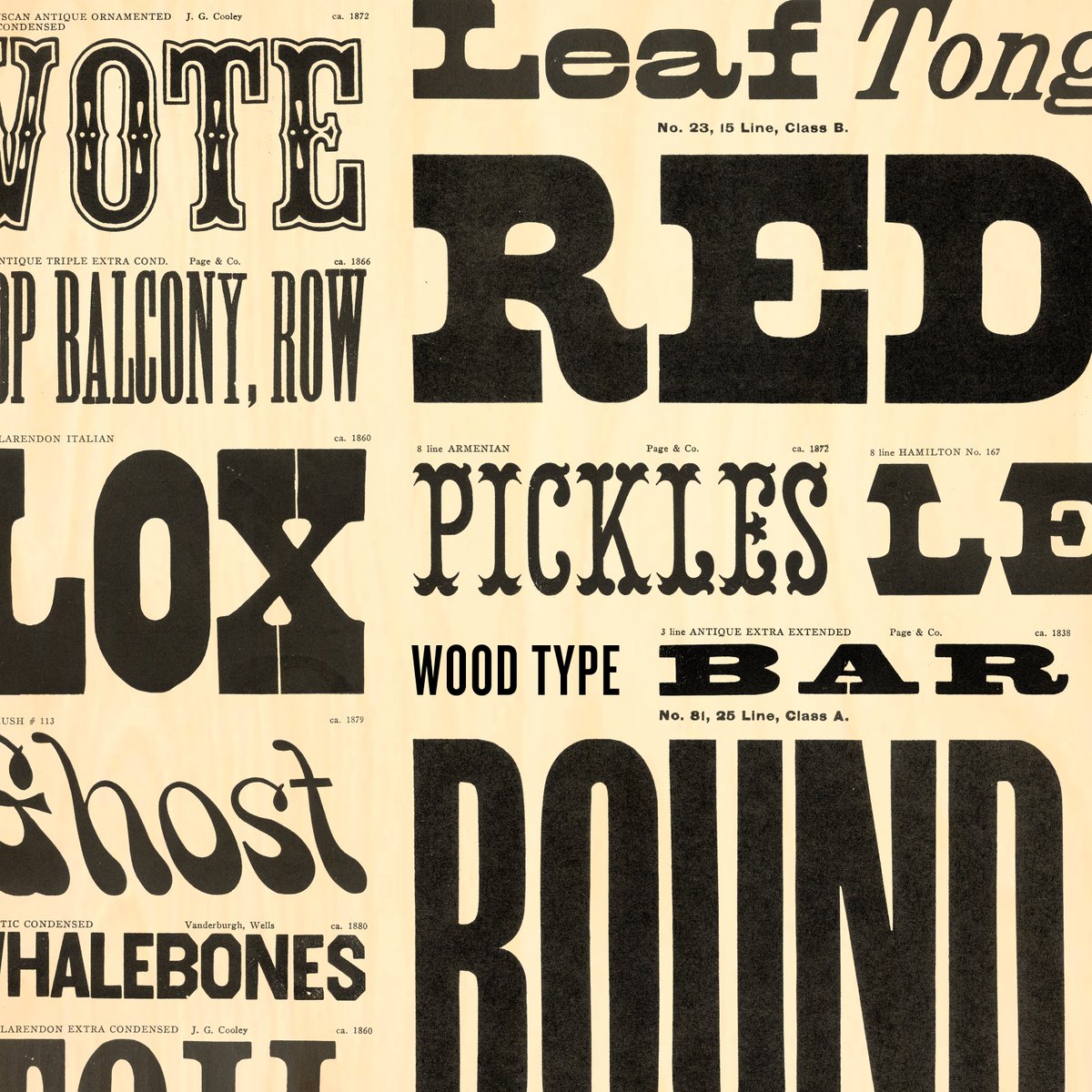 SeaportMuseum's tweet photo. Did you know that the first commercially-available #woodtype in 1828 was developed in the seaport district by Darius Wells? Come learn more about printing history in the seaport with our new exhibit #PrintedPort, opening this coming Saturday, May 25th at 207 Water St! https://t.co/CgWct3RoRd
