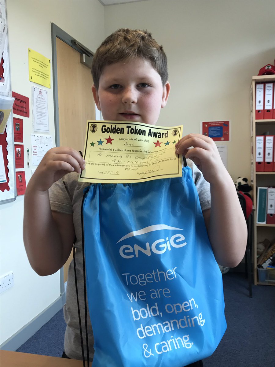 AultmoreParkPri's tweet photo. Look at this absolutely brilliant boy! We are so proud of you and how well you have done during your time at Aultmore. He won the competition with @ENGIE_Places_UK ๐๐
#successfultransition #relationships #schoolvalues https://t.co/FmBpxLgkob