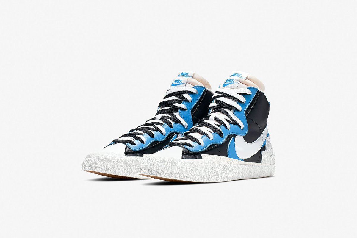 sacai x nike blazer mid collection raffles