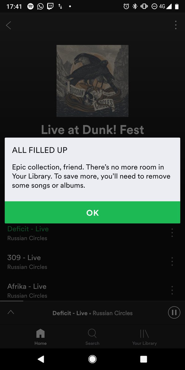 onlyuntil's tweet photo. @Spotify why is this a thing? https://t.co/WnzAEHsFaB