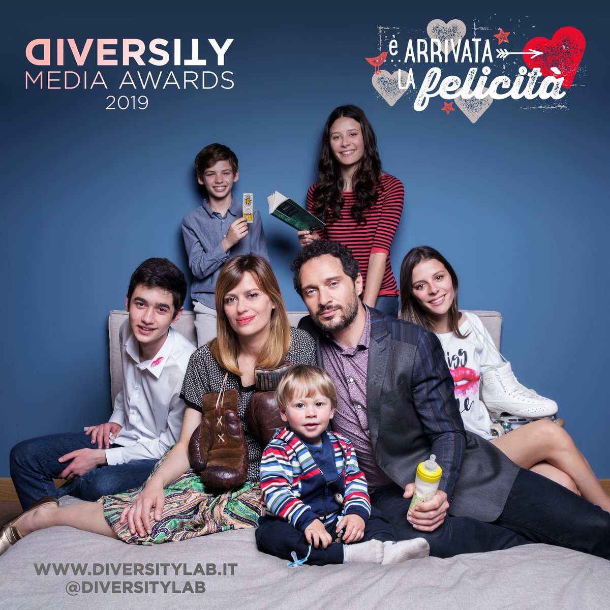 Ultima chiamata: manca solo il vostro voto per supportare #ÈArrivataLaFelicità2 ai #DiversityMediaAwards2019 come "Miglior Serie TV".
Oggi si chiudono le votazioni, questo il link per i #DMA2019 <a href="/diversitylab/">diversitylab</a> 👉 bit.ly/2DI5pqb