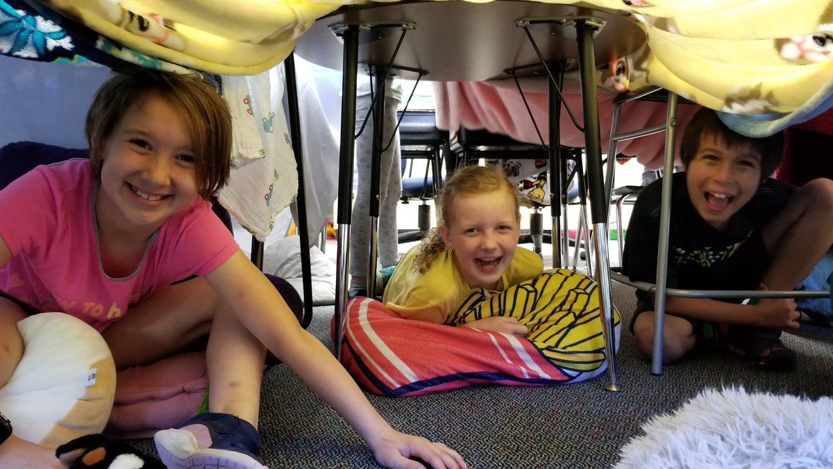 Counting down to FOURTH GRADE! F=Fort Day!!!  Another fun activity with this amazing class! Great teamwork <a href="/MrsVincent3rd/">Amanda Vincent</a>!!!