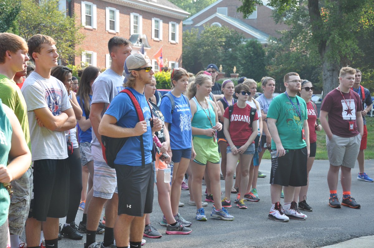 HanoverCollege's tweet photo. Can you believe this is where it all started?!
August Experience for #Hanover2019, a little #TBT as we await their passage from campus this weekend. Do you see anyone you recognize?
#thatsthebeautyofHanover #HanoverCollege https://t.co/bIrJYCHywj