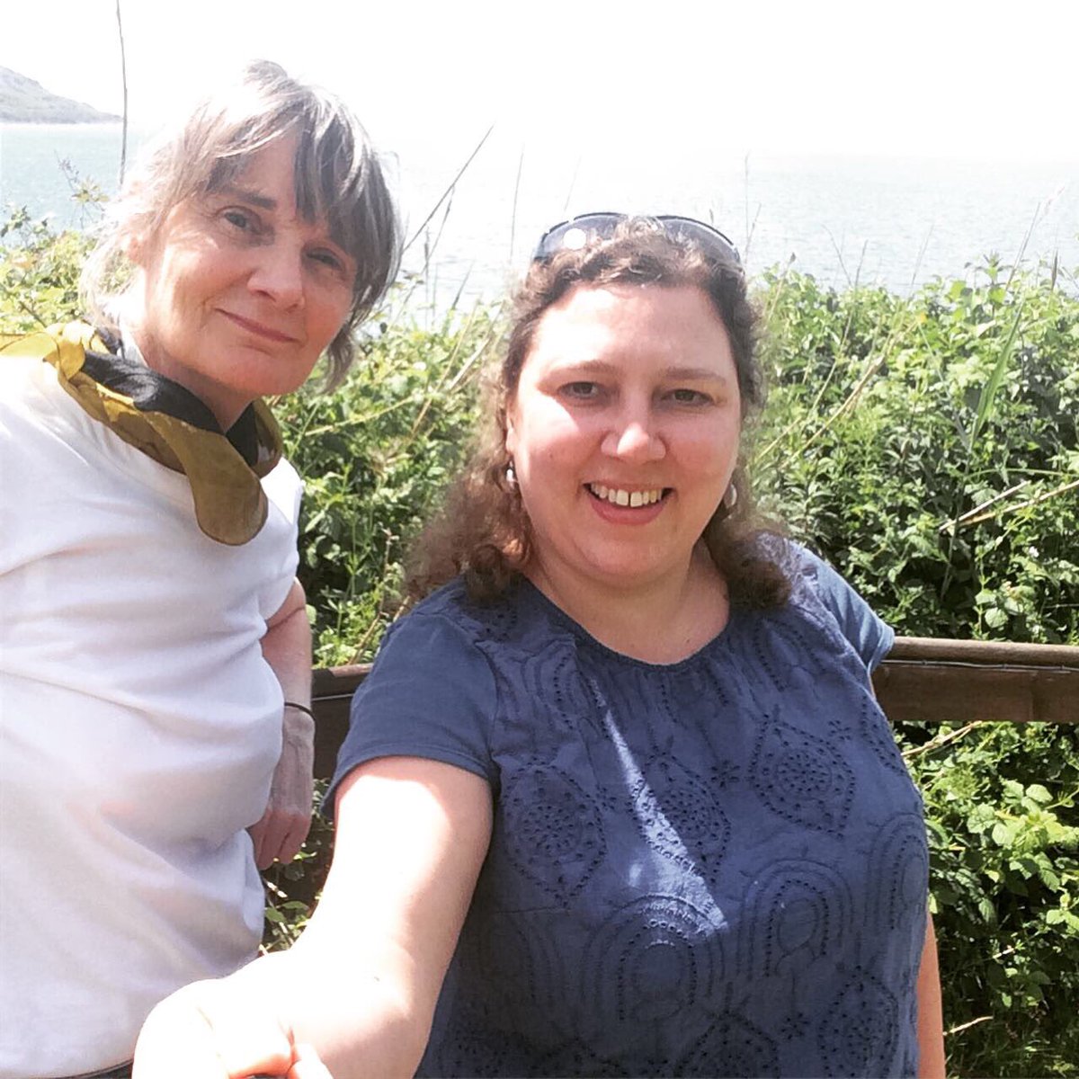 IW_CEP's tweet photo. Busy day in Totland &amp; Freshwater today with artist @Juliedmyers visiting the local archive and the parish council @TotlandClerk We’re all excited for our community event on 22 June. Watch this space... https://t.co/hQKqHnGBec