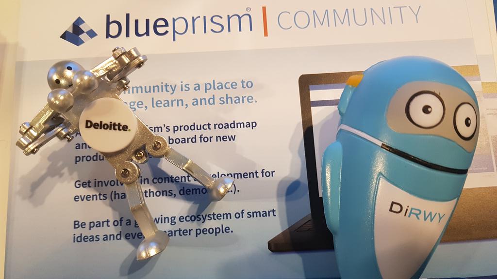 #BluePrismWorld - not just helping RPA professionals to get closer to the <a href="/blue_prism/">SS&C Blue Prism</a> Community, but providing handy freebies to explain my job to my kids.