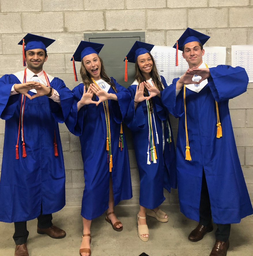 DECAInc's tweet photo. DECA Class of 2019: You will be missed but we can't wait to see you shine! 💙 #graduation #classof2019 https://t.co/ADeU23iONW