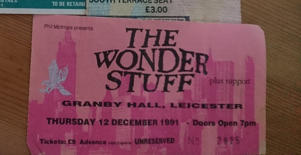 Steve H-A (@stevehayesarter) on Twitter photo Had to dig this out, the first <a href="/thewonder_stuff/">The Wonder Stuff</a> gig I went to as a very young man 😊. So excited for tonight in Southampton 😁 <a href="/mileshuntTWS/">Miles Hunt</a> Had to dig this out, the first <a href="/thewonder_stuff/">The Wonder Stuff</a> gig I went to as a very young man 😊. So excited for tonight in Southampton 😁 <a href="/mileshuntTWS/">Miles Hunt</a>