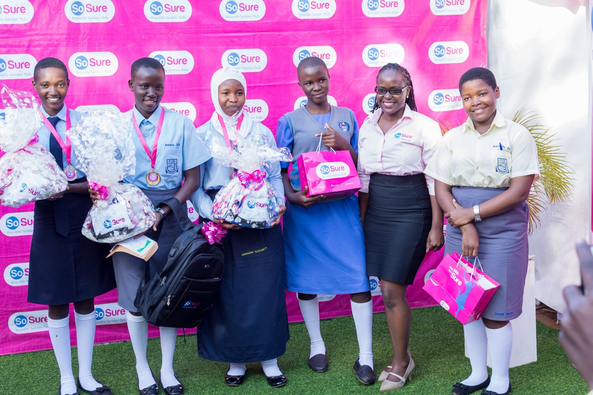 nankunda20's tweet image. Because their Essays were very informative and educative, each of the girls got a gift. Indeed Periods can't stop them!! #HappyFlow #MHDay2019 @AFRIpads @AFRIpadsFDN @SoSurePads @GirlsNotBrides @JOYFORCHILDREN @MHHub_Global @UNFPA_ESARO @WomenDeliver