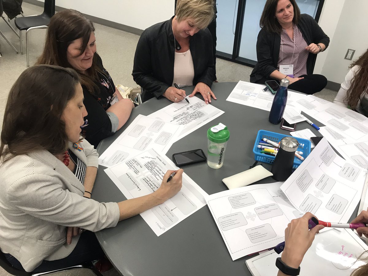 HDSB_TheShift's tweet photo. So much learning gapping this afternoon at #ShareYourShift! @RotmanIThink #ThinkingClassroom @McMasterEng #DesignThinking https://t.co/9YsKPvOIUP