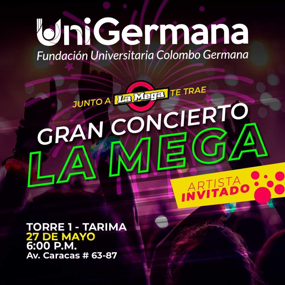 UniGermana's tweet photo. ¡Se vive un GRAN cambio!!! 🤔 Y UniGermana ❤ dará Inicio a partir de este lunes… te invitamos a nuestro MEGA CONCIERTO. 🎤🎤@LaMega 
Confirma tu asistencia aquí 👉https://t.co/8AKSAnkpJa
PORQUE MERECES el 70% DTO 😱 en tu Formulario de Inscripción. 💪💪
*Aplican condiciones* https://t.co/AbcIDVi9rW