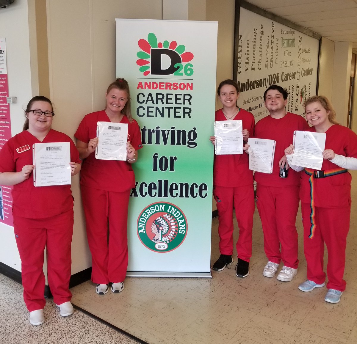 AndCareerCenter's tweet photo. 100% pass rate for CNA certification this year!  Congratulations to Mrs. Catto, Mrs. Maddox, and all the new Certified Nursing Assistants! #amazingexperiences #BelieveinACS https://t.co/5mj6uteDGQ