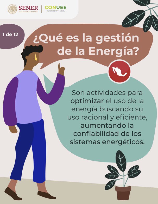Te invitamos a consultar el Manual para la implementación de un Sistema de Gestión de la Energía (#SGEn) en Gobiernos Municipales:
Disponible en  bit.ly/2X7yMui