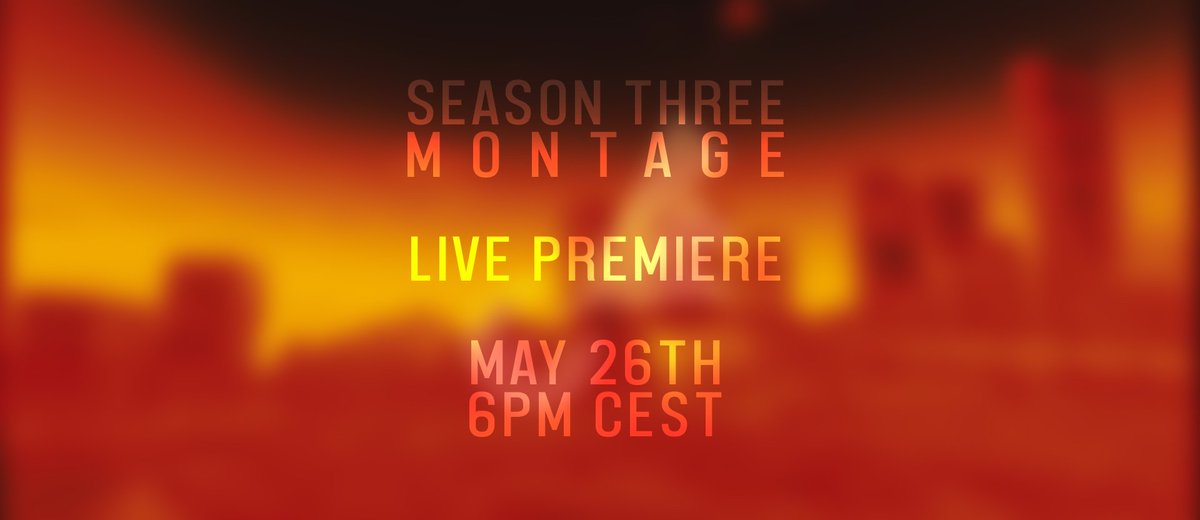 RLMeteor's tweet photo. 🎥 Our new montage premieres live 🔴 this Sunday at 6pm CEST.

https://t.co/LGDQSFAAVk https://t.co/9TAqnVU5Xv