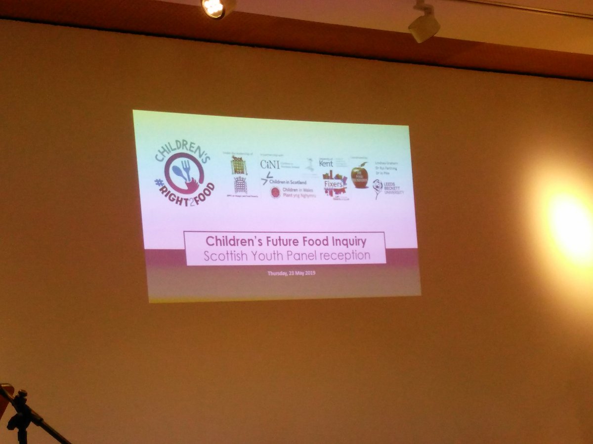 FlorenceBScot's tweet photo. Warm welcome from the young meeters and greeters at #right2food launch https://t.co/I0R2EoUfJ7