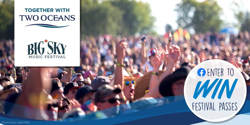 twooceanswineCA's tweet photo. This summer we’re heading to @BigSkyFestival! Head over to our Facebook page for your chance to win!
📆Sweepstakes ends: May 29, 2019 
✏️Rules: <https://t.co/DMJVKEFx0B> https://t.co/dRBSz8M86V