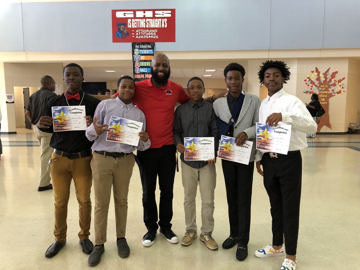 GMHSPats's tweet photo. A few pictures from the GMS 8th Grade Crossover Ceremony yesterday. Check out our website and Facebook page for more pictures! https://t.co/efnIhBub8s