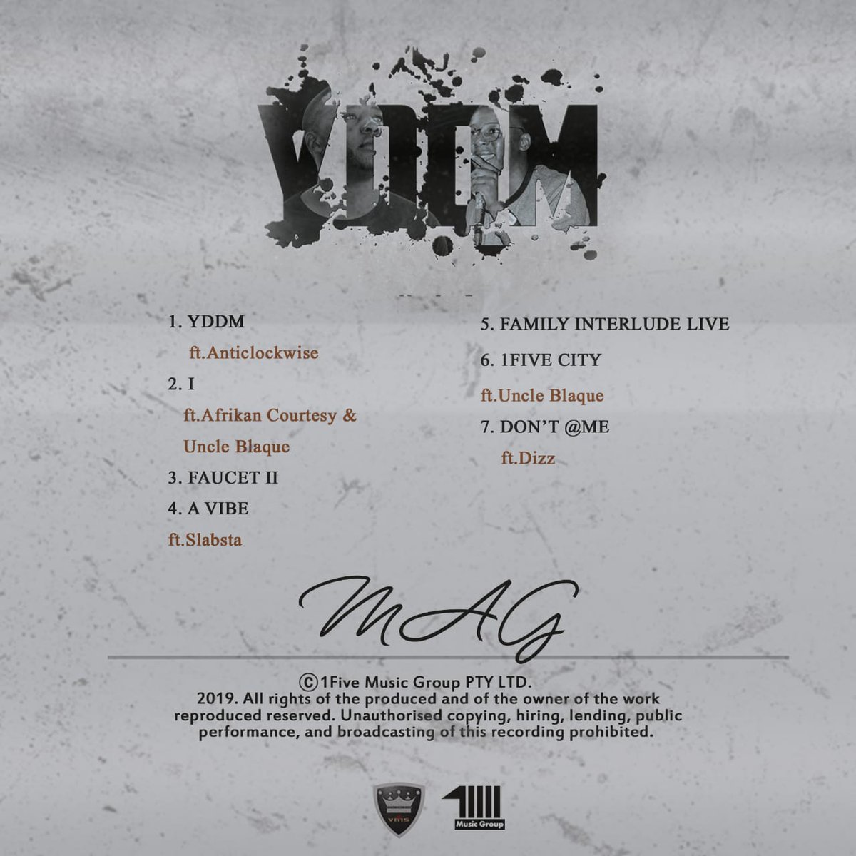1FiveMusicGroup's tweet photo. @MagSA_ new project drops tomorrow!! Get your data up and be ready..
#YDDM https://t.co/raahpXwCdO