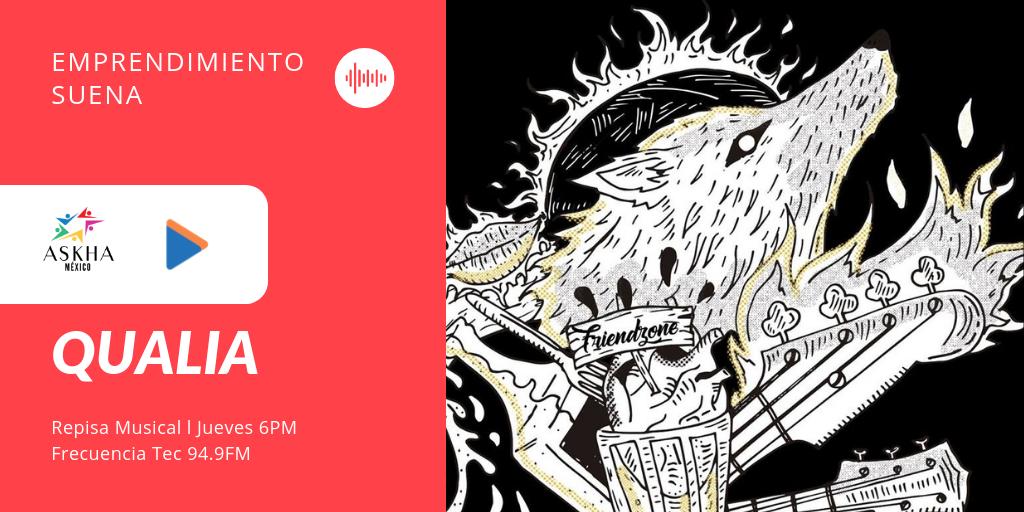 TecSoundsRadio's tweet photo. HOY en #RepisaMusical tendremos un programa especial en colaboración con @ASKHAMexico &amp; @GETstartupmx con la idea de apoyar nuevo talento musical en cualquier parte de México 🇲🇽 

¡Escucha Emprendimiento Suena💥🎤 a las 6PM⏰!
🎧 #YøungVøltaire 
🎧 @QualiaMX 
🎧 @Oktovermusic https://t.co/gaNubPUHfN