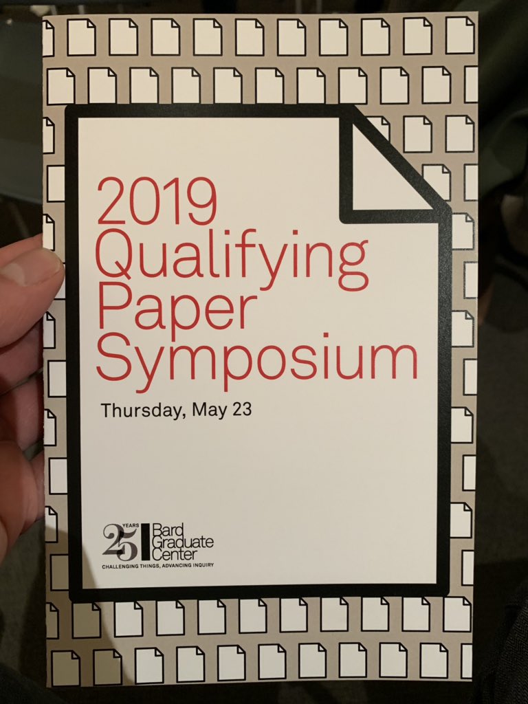 Great yearly event witnessing the students present their amazing research!! Congrats to all and special thanks to Bailey Tichenor for her hard work at the DML during her time here! @BardGradCenter @BGCDML