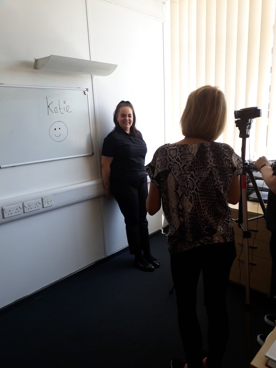 So today we have been filming ready for graduation! Looking forward to seeing the finished product! Thanks Sam and Sue!! <a href="/SalfordUni/">University of Salford</a> <a href="/SalfordCouncil/">Salford City Council</a> <a href="/EcclesSFCollege/">Eccles Sixth Form College</a> @HelsBelles18