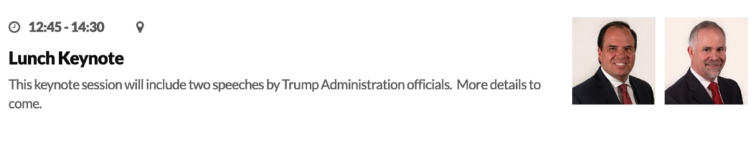 Climate-change deniers are holding a conference at the Trump Hotel D.C. in July.On the schedule: “two speeches by Trump Administration officials.”[h/t  @mcorley] 6\\Via  @1100Penn  https://zacheverson.substack.com/p/william-barr-dined
