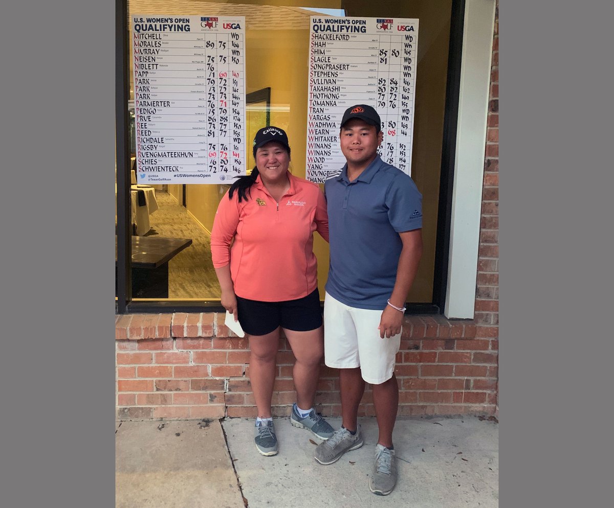 DMNGregRiddle's tweet photo. Ursuline golf coach Amy Ruengmateekhun set to make LPGA Tour debut after qualifying for U.S. Women’s Open. She played at Bishop Lynch and Oklahoma State. 
https://t.co/CqXjLOQjBe
@SportsDayHS @UrsulineSports @ursulinedallas @blathletics @OSUAthletics @LPGA @usatodayhss @TAPPSbiz https://t.co/msbOM4XSCp