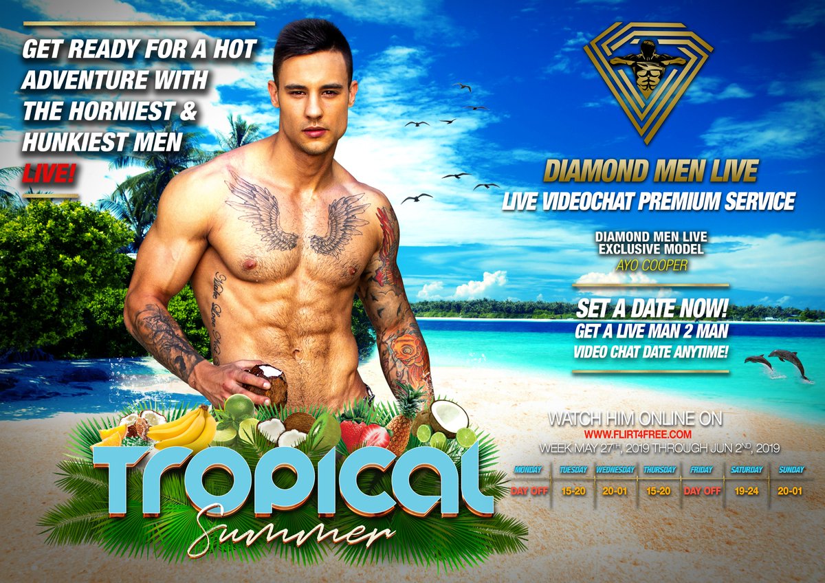ayocooperdia's tweet photo. Hi Guys! Here is my new scheduling show for next week on @Flirt4Free https://t.co/oCR9kPyD4e