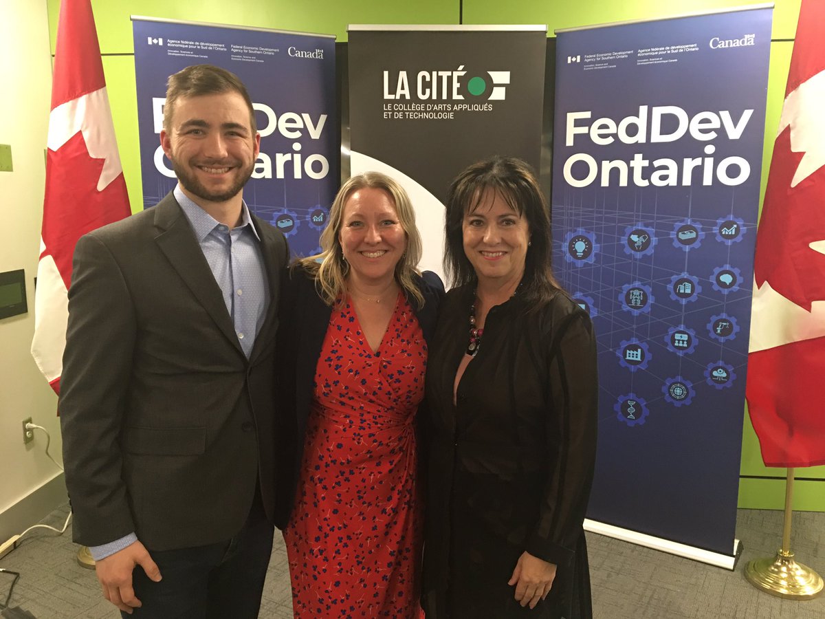 Octroi de 1,35 M$ à La Factorie Desjardins <a href="/CollegeLaCite/">LA CITÉ</a> qui offre un encadrement unique et personnalisé aux entrepreneurs franco-ontariens! L'approche novatrice de La Factorie est adaptée à la réalité des PMEs francos. Merci à <a href="/FedDev_Ontario/">FedDev Ontario</a> pour sa généreuse contribution.