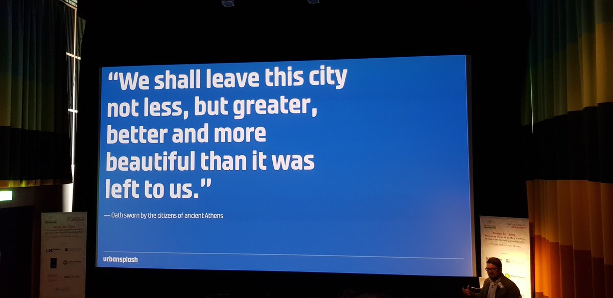 jtp_placemaking's tweet photo. Day 2 at @theAoU #DesignforLivingMK: A fascinating pechakucha from Mark Latham of @urban_splash on innovation through #modularhousing, & an inspiring keynote address on 'Transformational #Placemaking' from @jen_keesmaat, Former Chief Planner at @cityoftoronto
@MiltonKeynes_MK https://t.co/Jk3yrHHoE2