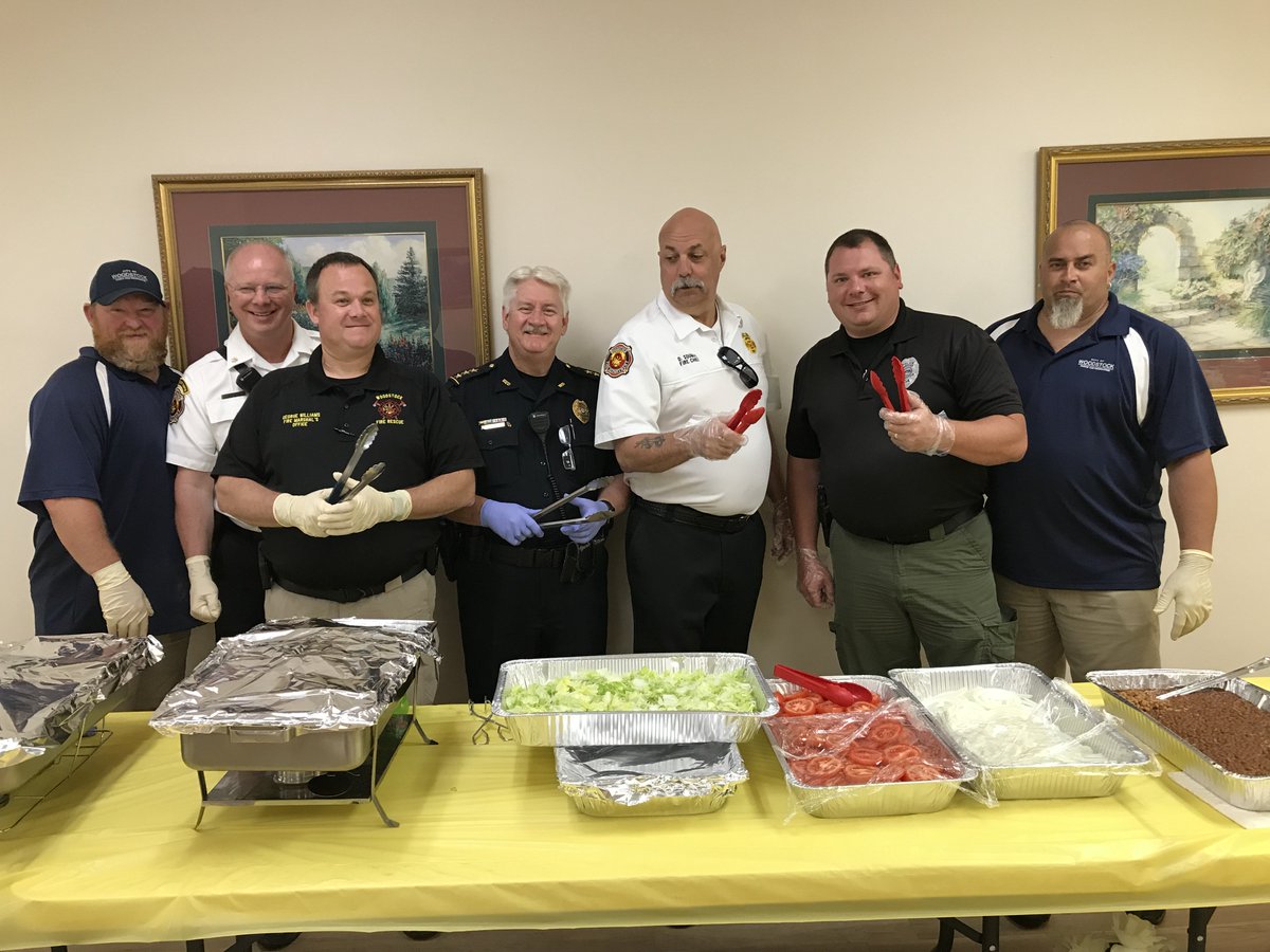 ‘To Protect and Serve’ 

We’re working on the Serving part today as City staff took part in serving our seniors at the annual Senior Center picnic.