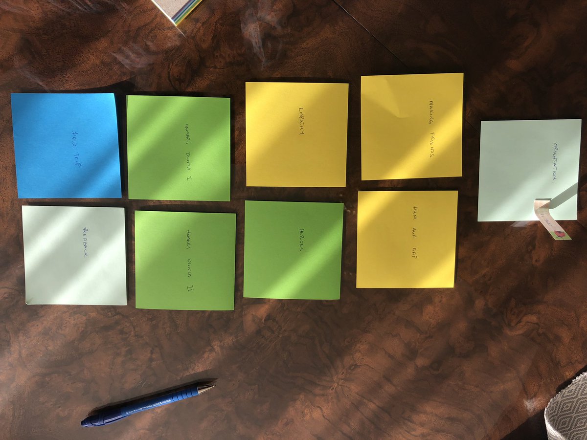 Cities_Children's tweet photo. Project planning is better with post-its! #funpaper https://t.co/PCbZTB510x