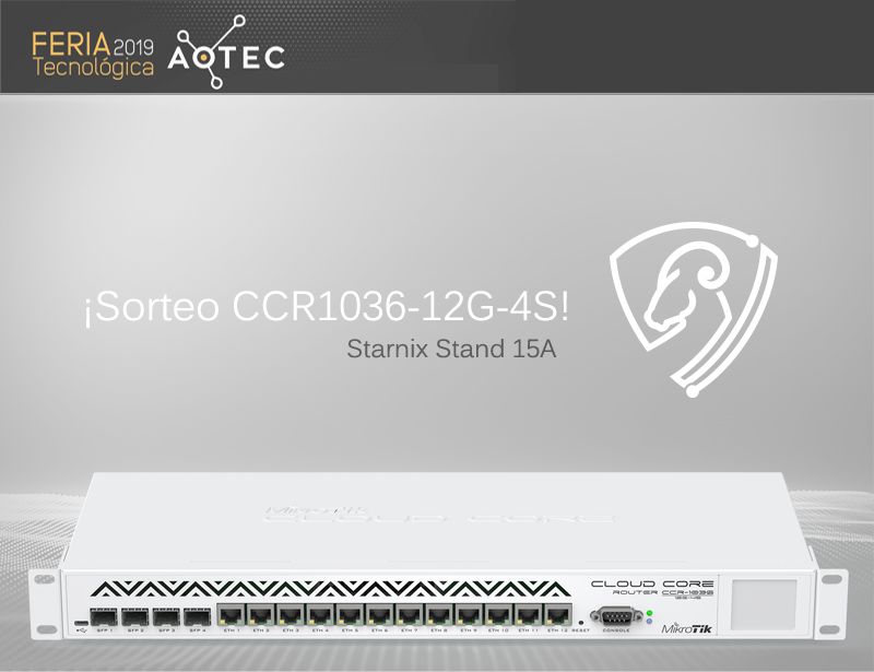 StartNIX's tweet image. @aotec_es @StartNIX #stand15A #rifa @mikrotik_com  #CCR1036.

Tengo mucha suerte, sólo que no siempre es buena suerte.🤣😂