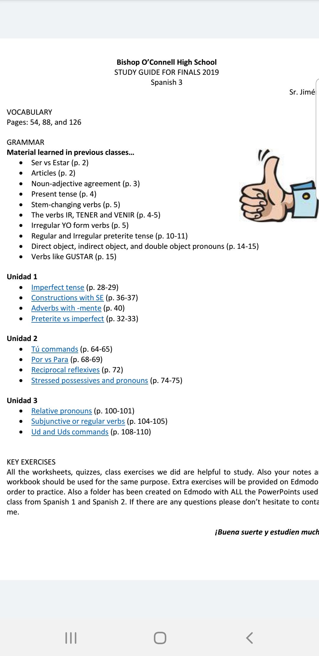 Quiz: Por V Para Spanish 3, Spanish 4, Spanish 5