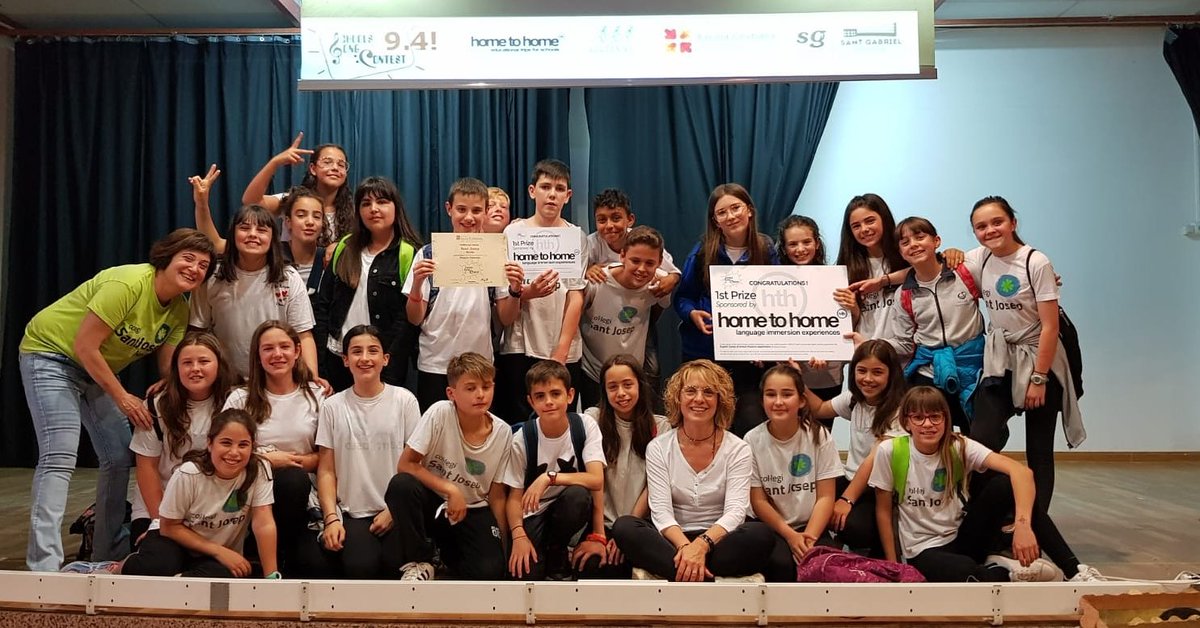 santjosepnavas's tweet photo. 1r premi Schools Song Contest!!! @telematicssc #wearethewinners #music #english #esforç #treballenequip #thebestteam https://t.co/kfGbE6Z1EQ