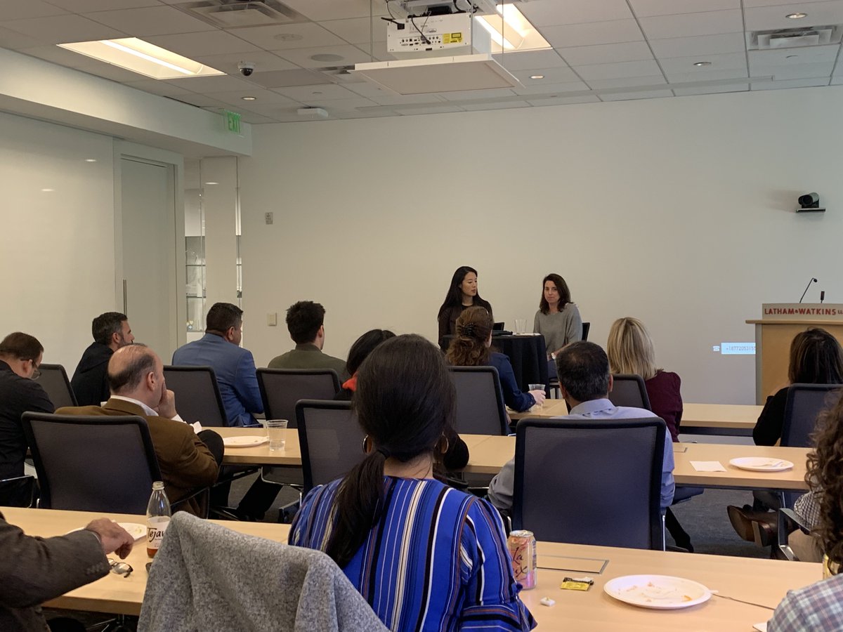 EarlyGrowthFS's tweet photo. We had a fantastic "Meet the VC" event in #SiliconValley yesterday featuring Lisa Wu of  @NorwestVP.  Thank you so much to Lisa for sharing her insights, and to everyone who joined #EGFS and our partners, @TriNet, @BankPacWest, @lathamwatkins, &amp; @Colliers. #MTVC https://t.co/cdH4PVujsc