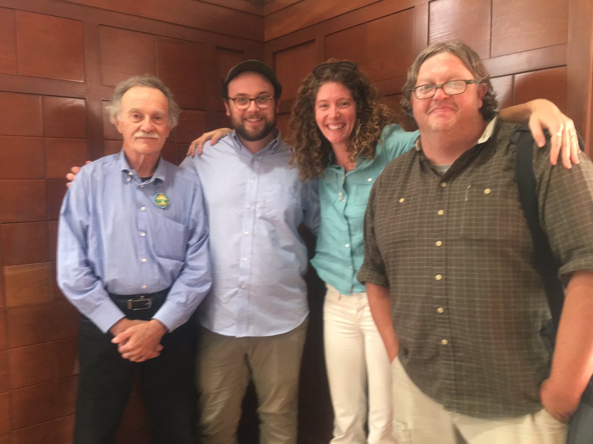 HansleyCaroline's tweet photo. Proud to have stood with these folks at the NC EJ Board meeting asking them to stand with frontline and impacted communities, and 22 legislators asking FERC to #StopACP. And tell DEQ to say #NoLNG. @WinyahKeepers @AppVoices https://t.co/nF46YkmbOT https://t.co/W1QNjcFv2X