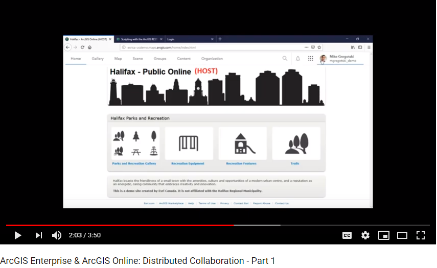 esricanada's tweet photo. Watch how you can setup your own collaboration between @ArcGISXprise & @ArcGISOnline https://t.co/iPYBsv1pa5 #EsriCanadaUC #YYJ https://t.co/RaQnuzIdwS