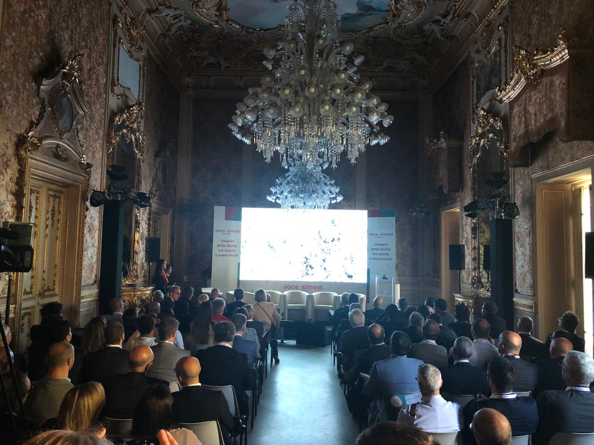 TriumphGroupInt's tweet photo. Si è tenuto oggi a Catania “L’export della Sicilia tra vecchi e nuovi rischi”, l’evento organizzato da SACE SIMEST per informare le aziende siciliane sui rischi da evitare e i mercati da presidiare nell’anno 2019 @SACEgroup #CDP2021 #RiskMap2019
#TGI #ThePeopleNetwork #eventprofs https://t.co/Ou6FEYGchw