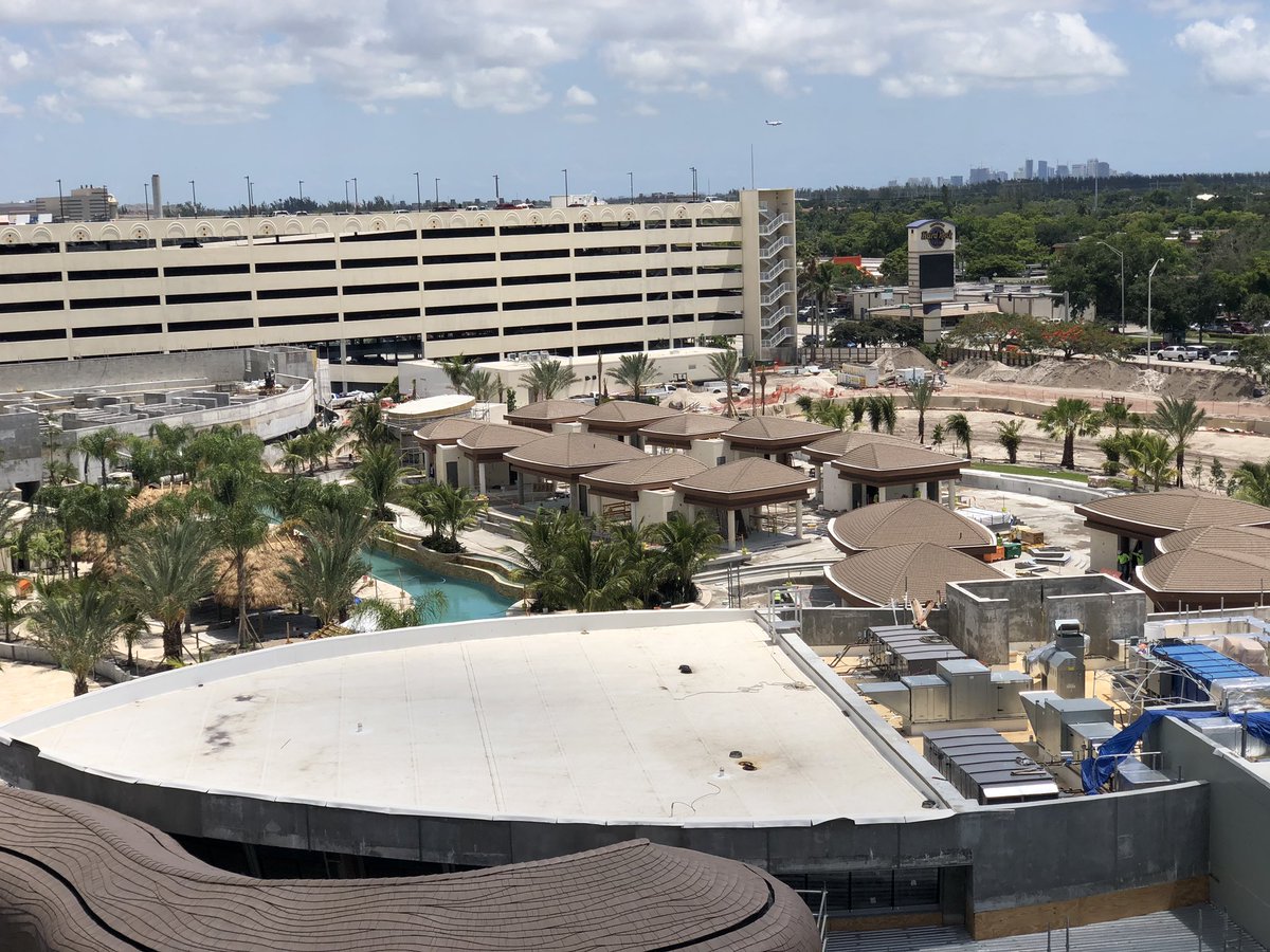 TTongenWPLG's tweet photo. A 13 and a half acre Polynesian pool area @HardRock full tour on @WPLGLocal10 https://t.co/DJ33a6IJgL