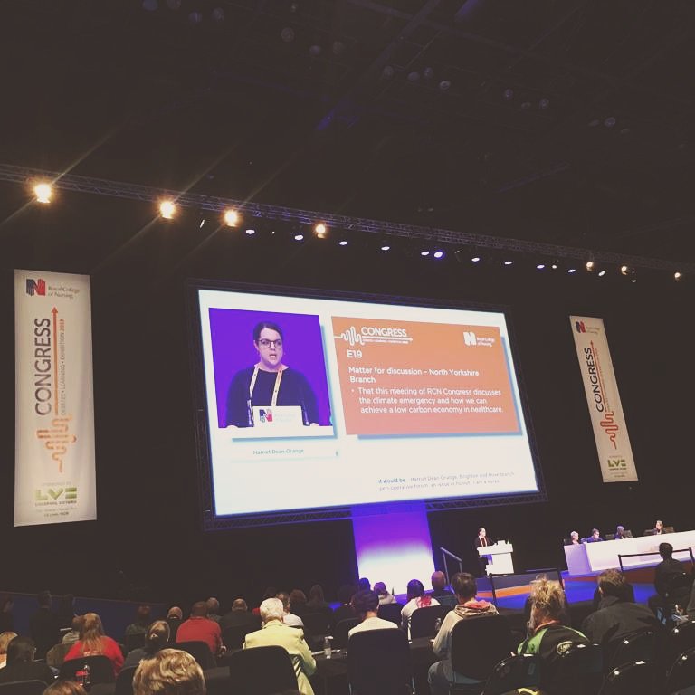 Today I was a Green Nurse Activist. Tomorrow I will be enjoying making sure you can buy dried mangos package free. Doesn't matter how, just do your bit.
Thanks to all that helped pass this important motion at Congress today.
Peace, Love and The Planet 🙏
#rcn19
#harrietsofhove