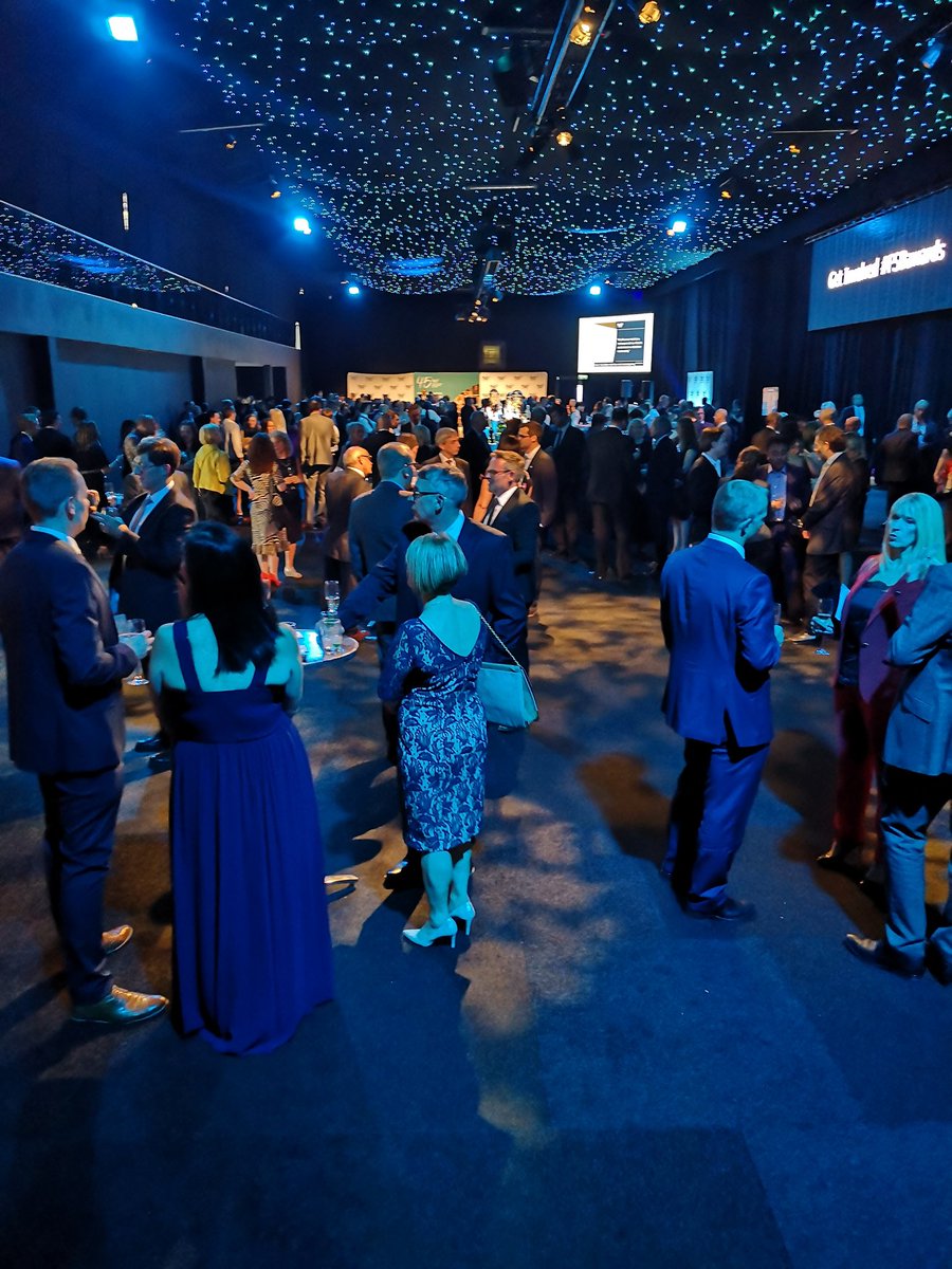 drakebookshop's tweet photo. Pretty confident I'm the only bookseller in the room. @BAbooksellers maybe you can look at the faces and check. Either way here to fly the #BookFlag and the #NorthEastFlag tonight at the #FSBAwards @fsb_policy https://t.co/RzHciPiEYp