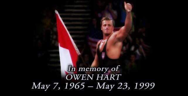  happy birthday to you and my kid!  Also, rest in peace Owen Hart. 