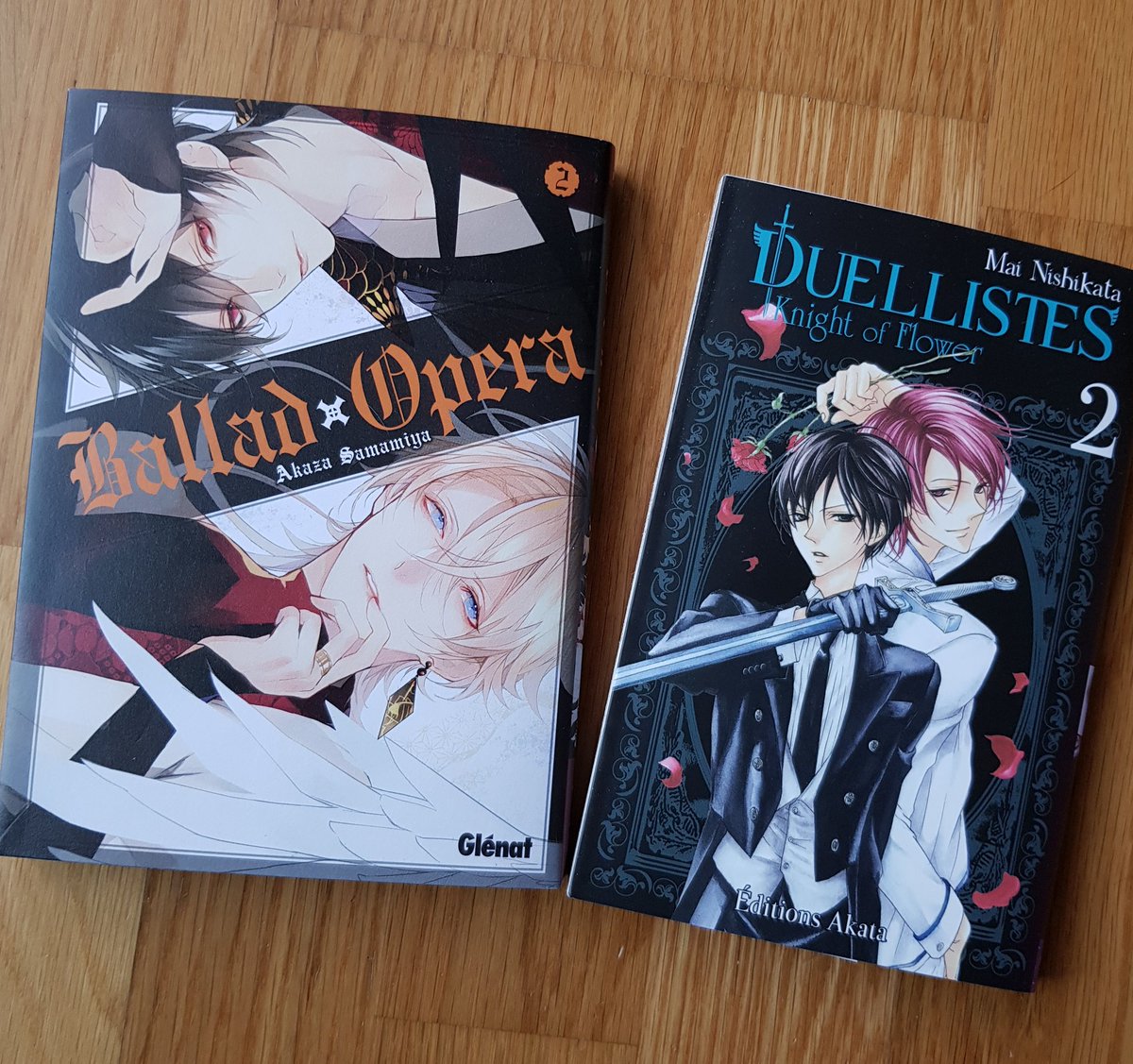 tanja_LastEve's tweet photo. 📚 Achats du jour #balladopera et #duellistes 🥰 https://t.co/lqxjCrDM8f
