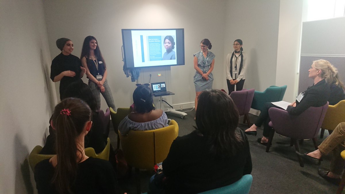 carriesbusy's tweet photo. Friends of @LSBU_BUS - @ChristinaAnderl talking about @NIBScase and @lsbu_iod https://t.co/FoF6AwdCWU