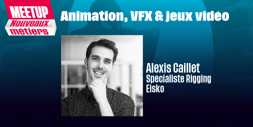 👉 Rencontre avec Alexis Caillet, spécialiste rigging chez <a href="/eisko3d/">EISKO</a> — le rigging, une technique appliquée aux jeux vidéo qui consiste à programmer l’ossature numérique des éléments 3D 🤸‍♂️🤸‍♂️🤸‍♂️ #nouveauxmétiers