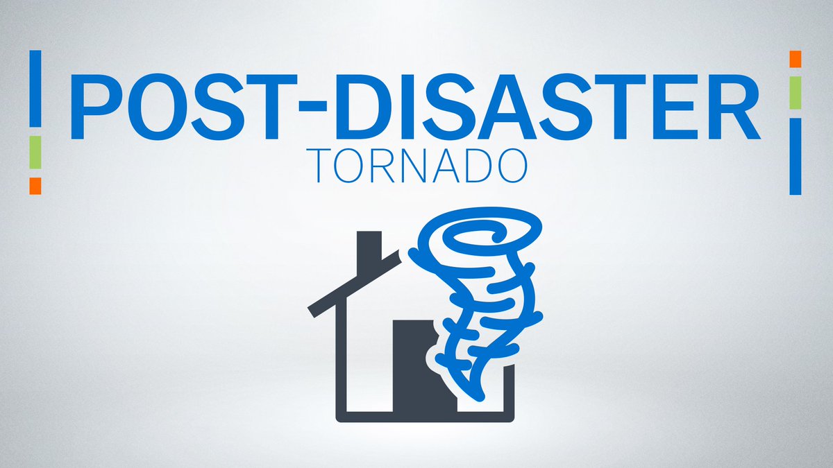 MissouriDCI's tweet photo. If your home was damaged by #Missouri #tornado, cover damaged roofs and windows with tarps and plywood. Keep receipts. https://t.co/WjfvEobUE5 https://t.co/J7QAVZDUTU