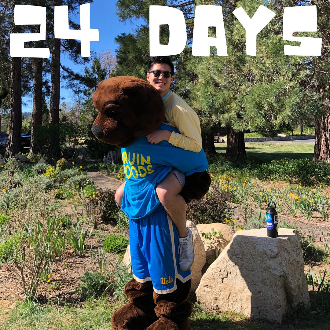 BRUINWOODS's tweet photo. What's up everyone! Harrison Wang can't wait for his second summer to start after finishing up his second year as a Human Biology and Society major. Come out to the Bear &amp; Grill patio for some oreo milkshakes and curly fries, not to mention some good vibes! #HypeStaff https://t.co/BtuBlh0UPT
