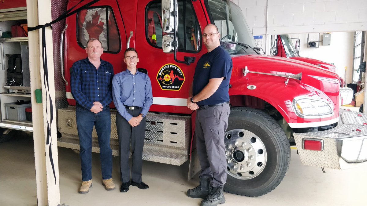 Thanks for having us, Gibbons Fire Department! #abfirechiefs #abfireservice