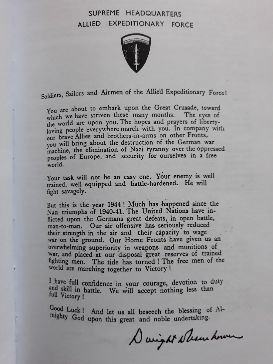 53rdWelsh's tweet photo. Dempsey replied, 'you have the finest battalion in my army group, and that being so, you may come with us whatever they say.'

The situation would be reassessed, but George's dream came true.

He would lead 1 East Lancs into Normandy.

#DDay75 #Normandy75 
#WW2 #SWW https://t.co/e34HEClxGf