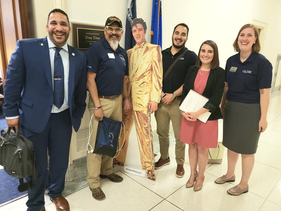 NVforfreedom's tweet photo. Our team is in our Nation's Capitol meeting with our Congressional Delegation this week discussing foreign policy during "Vets on the Hill 2019." Want to join us in advocating for veterans and military? Send your lawmaker a letter here: https://t.co/UeDRlzxkiH #VOTH2019 https://t.co/e50NwlN95J